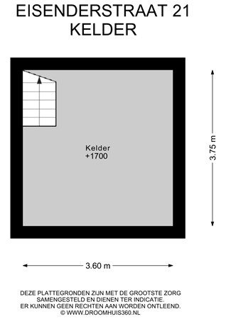 Floorplan - Eisenderstraat 21, 6165 CT Geleen